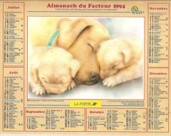 Almanach Facteur 1994 Région Parisienne - Groot Formaat: 1991-00