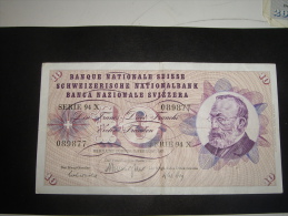 Suisse 10 Francs  1974  Usure Normale - Zwitserland