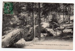 Cpa 60 - Vaumoise (Oise) - Un Groupe De Roches - La Pierre Branlante - Vaumoise