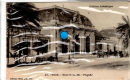 NICE : La Gare P.L.M - Ferrovie – Stazione