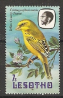 Lesotho  1981  Birds: Yellow Canary  7s  (**)  MNH - Lesotho (1966-...)