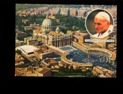 ROMA & Vaticano  Pape Papa Joannes Paulus II & Paul VI + Cristo Crocifisso Basilica S Clemente Christ Crucifié - San Pietro