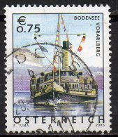 AUSTRIA 2003 Tourism -  Bodensee, Vorarlberg   75c. - Multicoloured   FU - Used Stamps