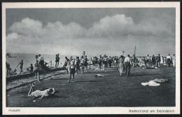 AK Husum, Badestrand Am Steindeich, Ung (Menschen) - Husum