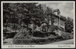 AK Karlshafen, Jugendherberge, Gel 1938 - Bad Karlshafen