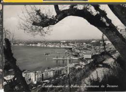 1955 CASTELLAMMARE DI STABIA PANORAMA DA POZZANO FG V SEE 2 SCAN - Castellammare Di Stabia