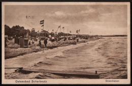 AK Ostseebad Scharbeutz, Strandleben, Gel 1929 - Scharbeutz