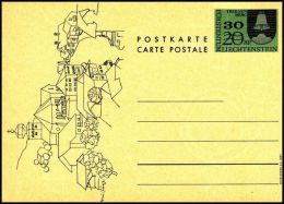 Liechtenstein 1967, Postal Stationery - Postwaardestukken