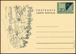 Liechtenstein 1967, Postal Stationery - Ganzsachen