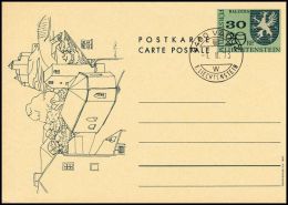 Liechtenstein 1973, Postal Stationery - Stamped Stationery