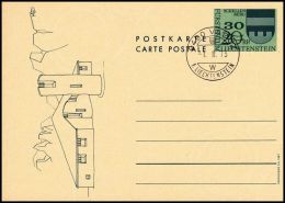 Liechtenstein 1973, Postal Stationery - Ganzsachen