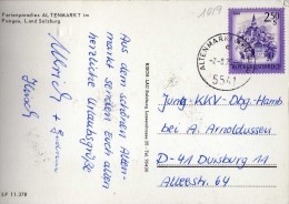 497- Postal Altenmarke In Pongau  1975 Austria - Storia Postale