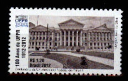 Brasil 2012 ** Centenario De La Universidad Federal De Paraná. Fachada Y Jardines. - Unused Stamps