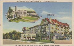 Missouri Excelsiok Springs The Elms Notel And Hall Of Waters - Autres & Non Classés