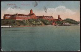 AK Flensburg, Marineschule, Gel 1920 - Flensburg