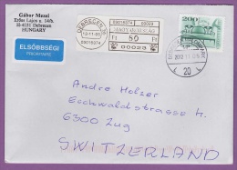 R-Brief 2012 In Die Schweiz (y150) - Covers & Documents