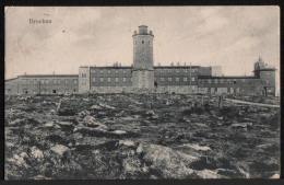 AK Brocken, Gel 1909, Harz, Brocken-Hotel (Wernigerode) - Wernigerode