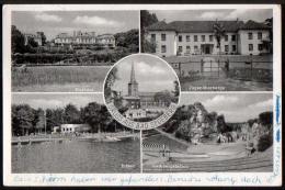 AK Bad Segeberg: Kurhaus, Jugendherberge, Ihlsee, Kalkbergstadion, Gel 1958 - Bad Segeberg