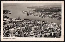 AK Flensburg Mit Hafen, Gel 1958 - Flensburg