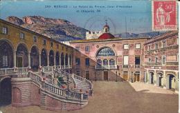 MONACO . LE PALAIS DU PRINCE . COUR D HONNEUR ET CHAPELLE - Fürstenpalast