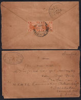 C0027 FEDERATED MALAYA STATES 1931, Cover Ipoh  To Devakottai (1) - Federated Malay States