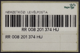 International REGISTERED LETTER Vignette Label - Hungary 2010 - MNH - Machine Labels [ATM]