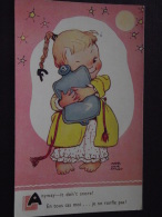 " ANYWAY - IT DON´T SNORE " - Illustratice Mabel Lucie ATTWELL - Enfant à La Bouillotte - Correspondance - Attwell, M. L.