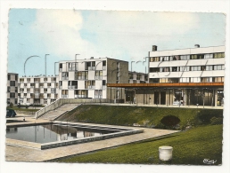 Viry-Chatillon (91):Vue Aérienne Générale Au Niveau Du Centre Commerciale De La Résidence CILOF En 1966 (animé)GF. - Massy