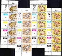 Venda - 1982 - Frogs - Complete Set Control Blocks - Kikkers