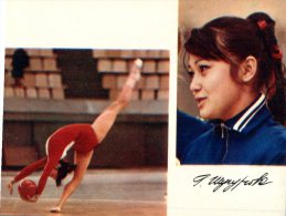 (777) Russian Olympic Games Winner Autograph Postcard - Sport : Gymnastic - Gymnastique