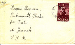 POLAND 1947 Cover With Fi 437 - Lettres & Documents
