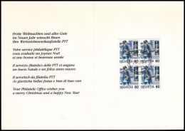 Switzerland 1986, PTT Folder " Postman" - Covers & Documents