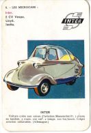 Carte à Jouer  - LES MICROCARS - INTER MESSERSCHMITT - Autos