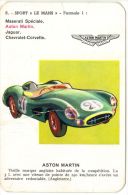 Carte à Jouer  - SPORT LE MANS - FORMULE 1 - ASTON MARTIN DB3S - Cars