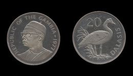 GAMBIE . Sir Dawdak JAWARA .  20 DALASIS . 1977 . - Gambia