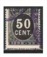 966-SPAIN REVENUE FISCAUX .SELLO FISCAL IMPUESTO GUERRA 1898 50 CTS .15,00€ EDIFIL - Kriegssteuermarken