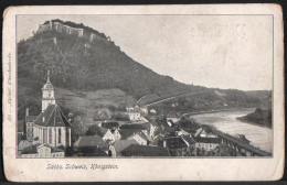 AK Königstein, Sächsische Schweiz, Ung, Alt - Koenigstein (Saechs. Schw.)