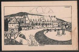 AK Goslar, Kaiserhaus, R. Geissler, Ung (Holzmacher&Patté) - Goslar