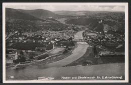 AK Niederlahnstein, Oberlahnstein, Lahnmündung, Motorschiff, Ung - Lahnstein