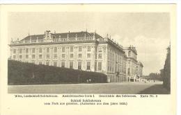 I183 Wien - Lustschloss Schonbrunn - Castello Chateau Schloss Castillo Castle / Non Viaggiata - Palacio De Schönbrunn