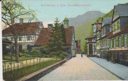 Bad Munster Am Stein Brunnenpromenade 1910 - Bad Muenster A. Stein - Ebernburg
