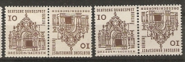 Germany (Berlin) 1965 MH.4  (**) MNH  Mi.KZ 4 A+b - Se-Tenant