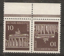 Germany (Berlin) 1966  MH.5  (**) MNH  Mi.K 5 - Se-Tenant