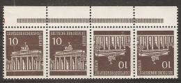 Germany (Berlin) 1966  MH.5  (**) MNH  Mi.K 5 - Zusammendrucke