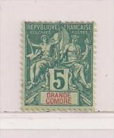 GRANDE COMORE  ( FRGCO - 1 )  1897  N° YVERT ET TELLIER  N° 4 N* - Nuovi