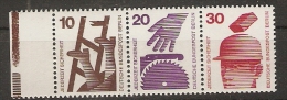 Germany (Berlin) 1972  MH.8  (**) MNH  Mi.W 47 - Zusammendrucke