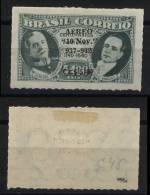 Brazil Brasilien Mi# 628Y * WZ13  RHM Fil. N AIRMAIL Overprint 1942 - Unused Stamps