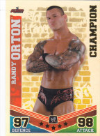 Carte CATCH SLAM ATTAX MAYHEM RAW CHAMPION RANDY ORTON - Trading-Karten