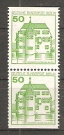 Germany (Berlin) 1980  MH.11  (**) MNH  Mi.615 C/D - Se-Tenant