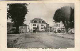 46 - SOUSCEYRAC - LOT - Hotel PRUNET - Très Bon état - 1945 - 2 Scans - Sousceyrac